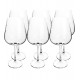 Jogo 6 Taças 670ml 24,5cm Ardea Em Cristal Ecológico Bohemia